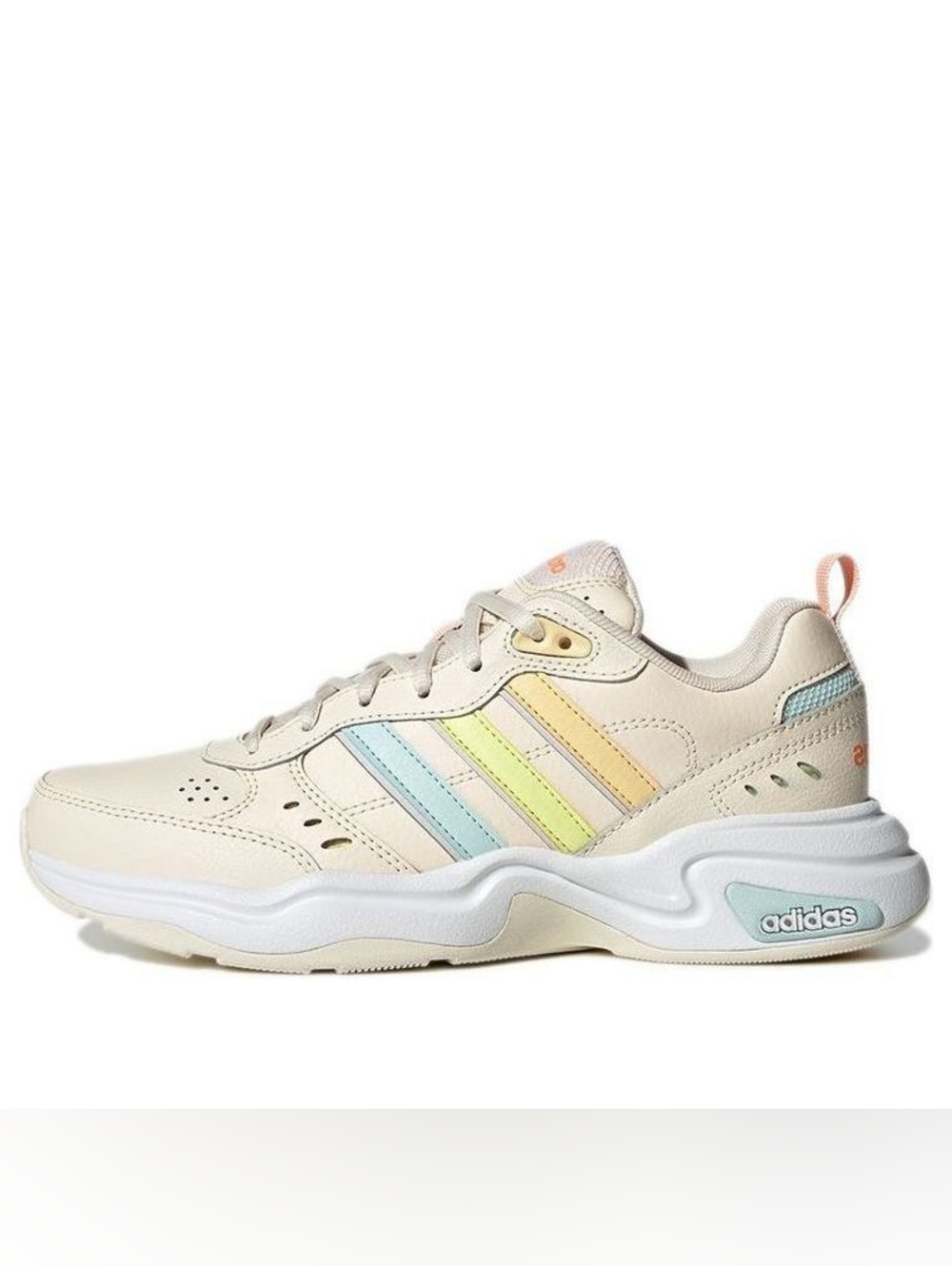 adidas Strutter Sneakers Beige Pastel Multi Women's Size 7 NWT